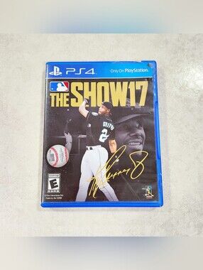 PS4 MLB The Show 17 - PlayStation 4 - CIB -Ken Griffey Jr. Cover Art